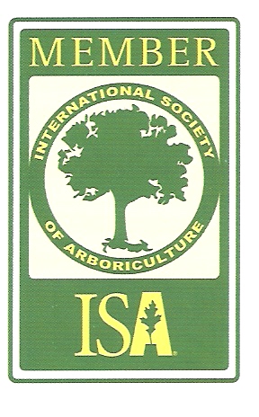 Member of International Soceity of Arboriculture and ISA Certified Arborist