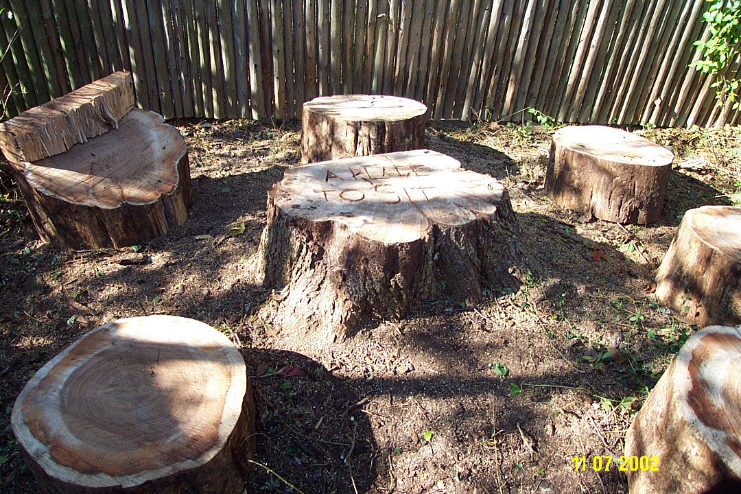 "A Place To Sit" and read with Grandkids